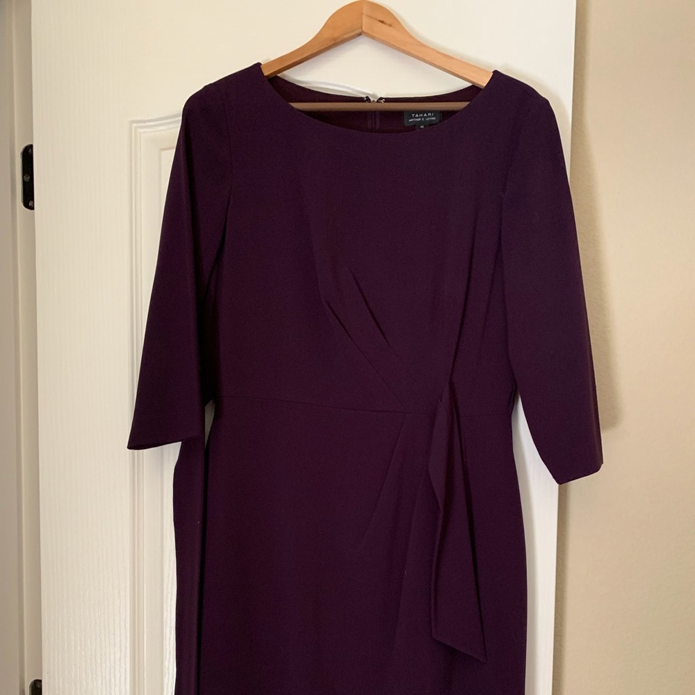 Beautiful purple knit dress